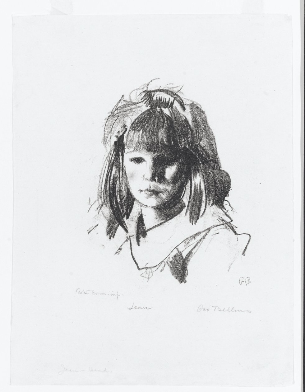 Jean 1921, Première Pierre, 1921 - George Wesley Bellows