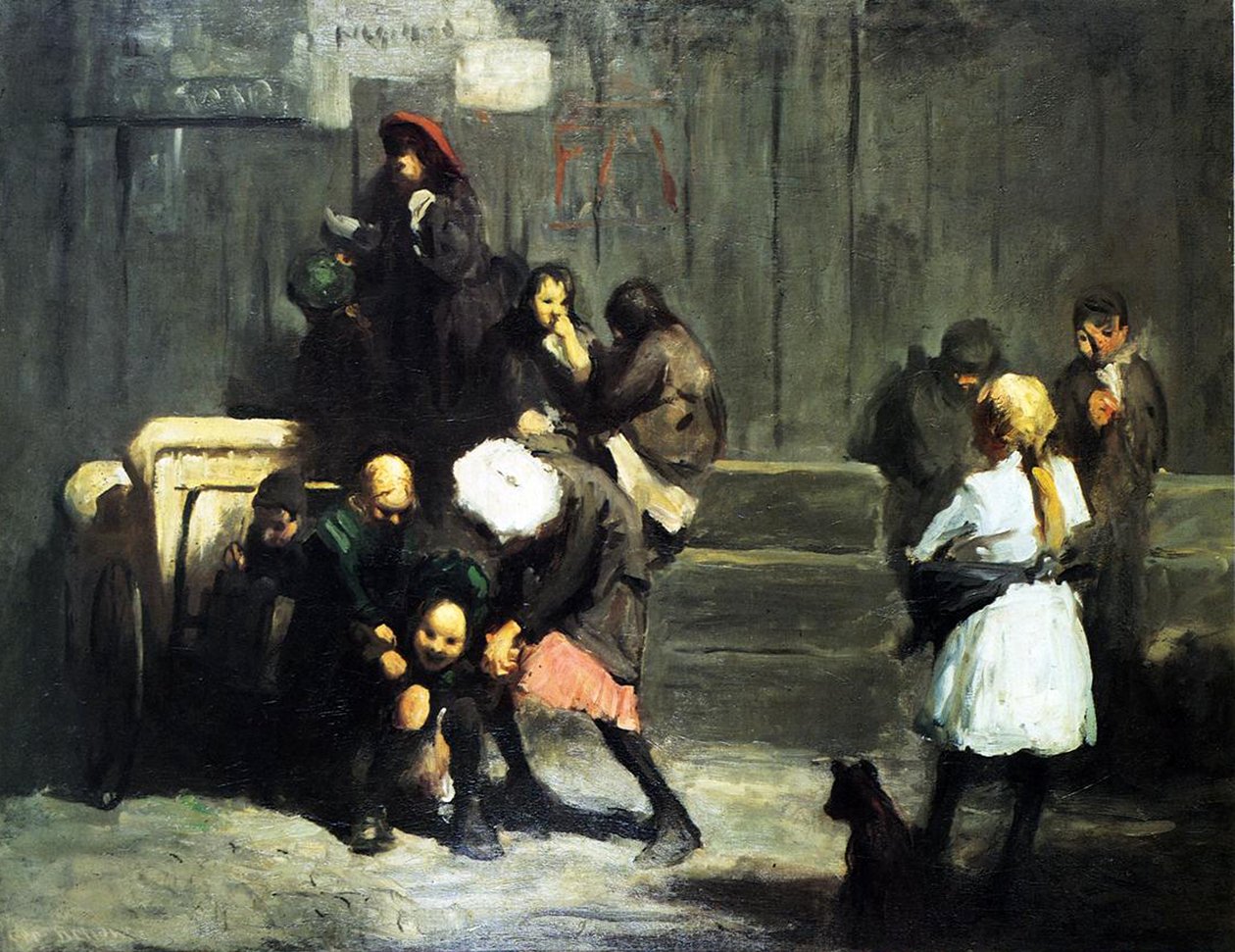 Enfants des rues, 1906 - George Wesley Bellows