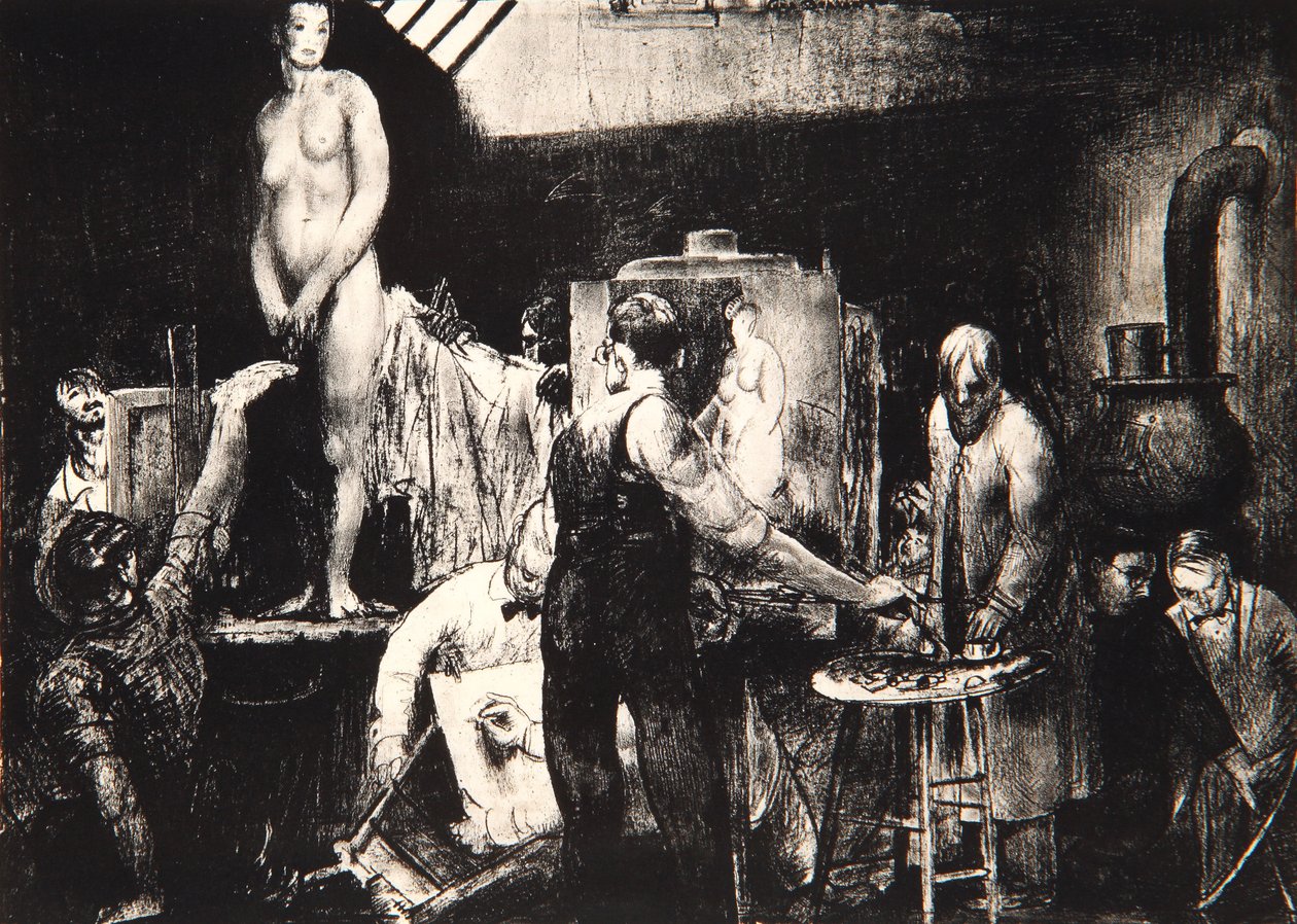 La Classe de vie, 1917 - George Wesley Bellows