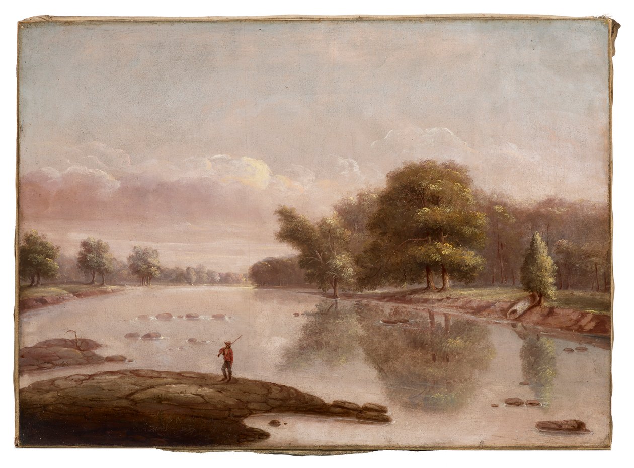 Île Tipton près de Logansport, Indiana - George Winter