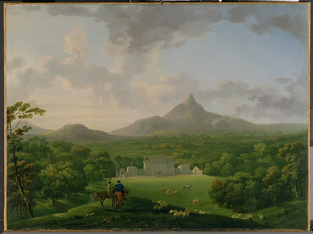 Vue de Powerscourt, Comté de Wicklow, c.1760-2 - George the Elder Barret