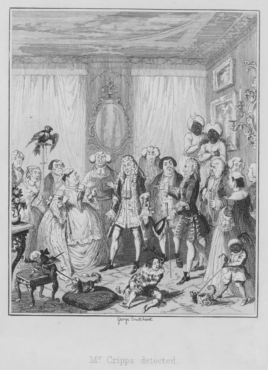 M. Cripps détecté - George (after) Cruikshank