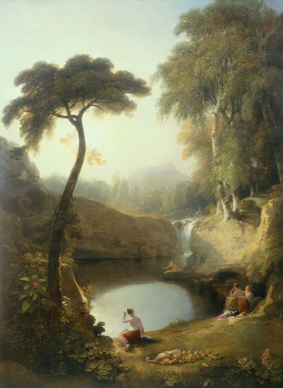Narcisse et Écho - George Arnald