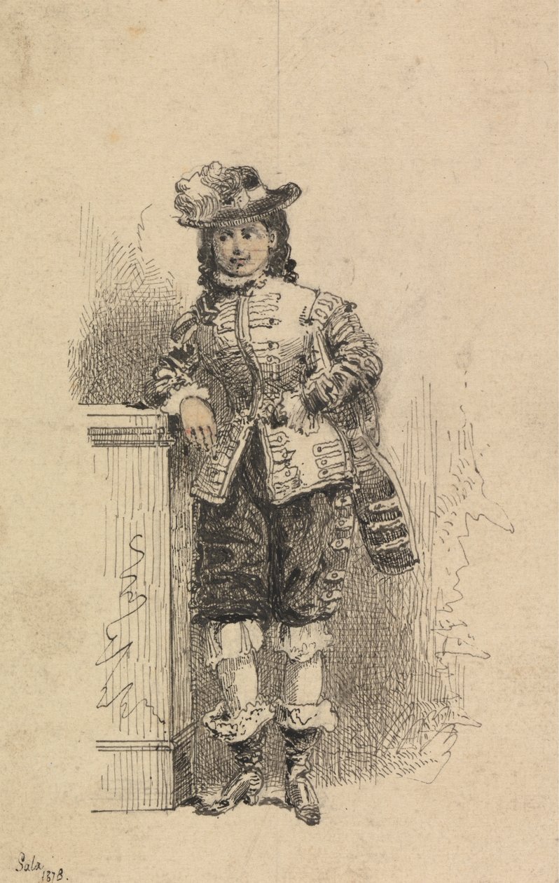 Jeune cavalier - George Augustus Sala