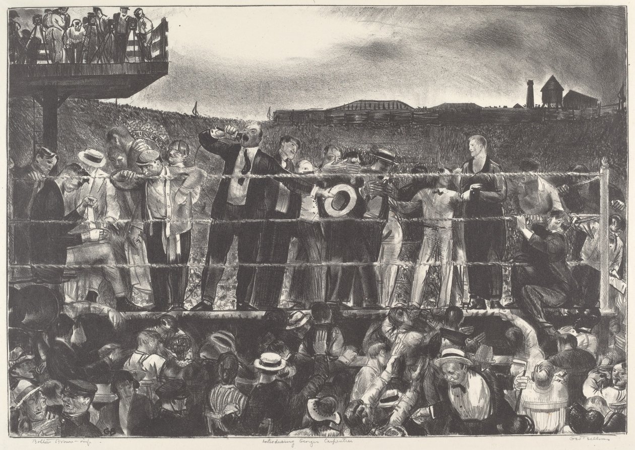 Présentation de Georges Carpentier - George Bellows