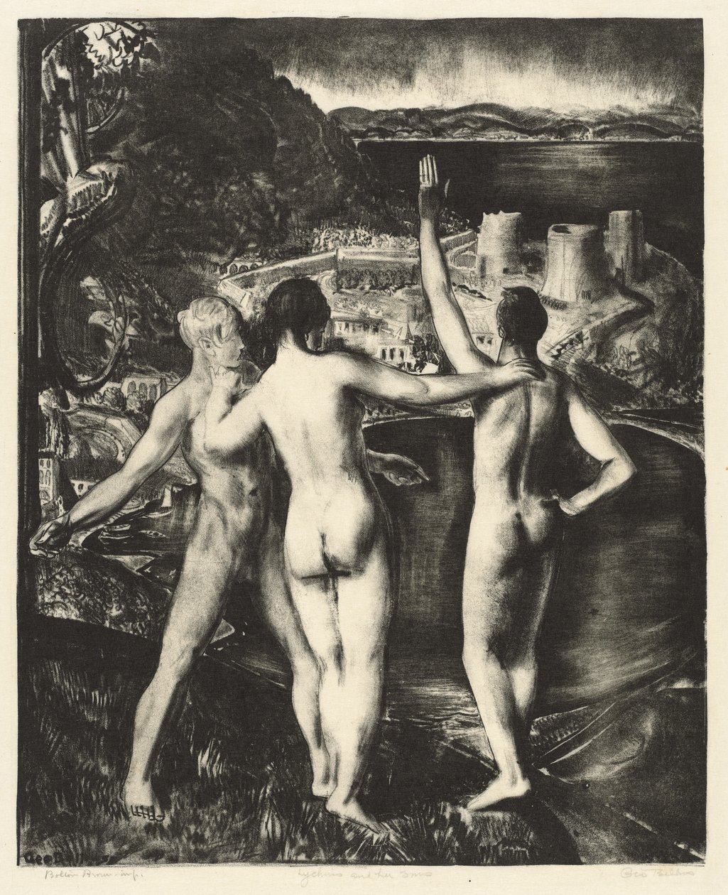 Lychnis et ses fils - George Bellows