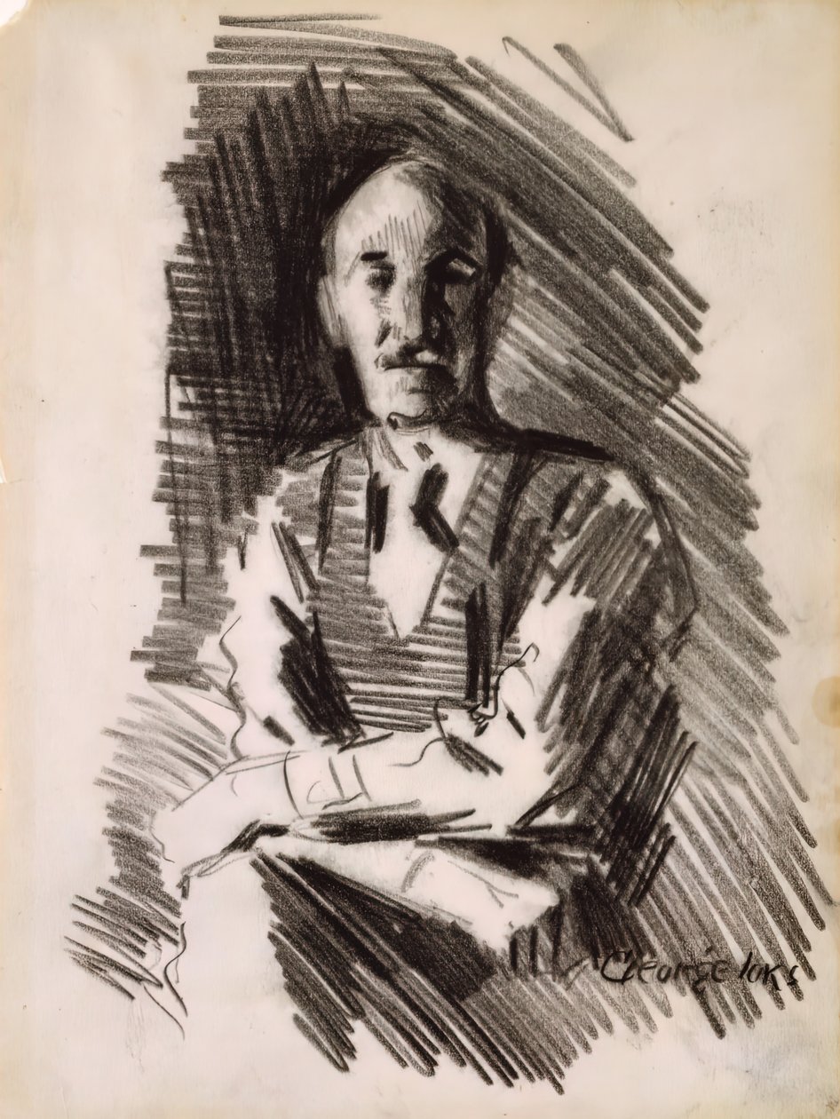 Un portrait, vers 1904 - George Benjamin Luks