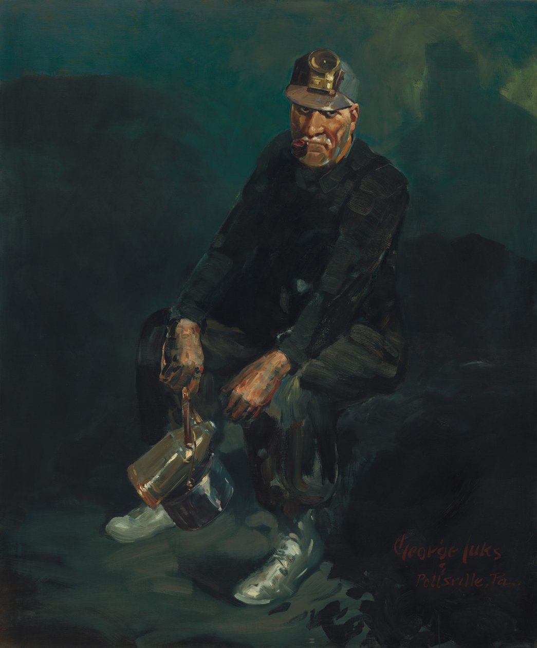 Le chef des pompiers, 1925 - George Benjamin Luks