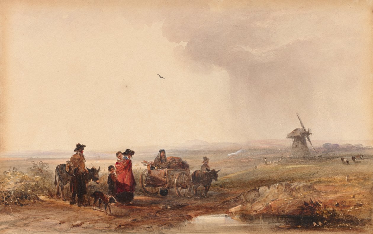 Camp de gitans, Hollande - George Bryant Campion
