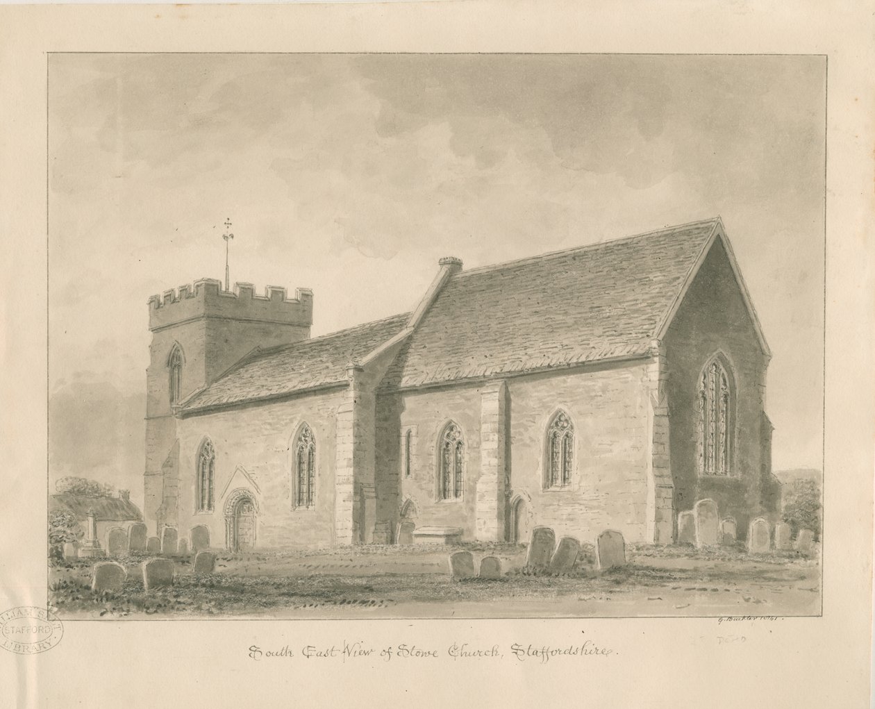 Église de Stowe - George Buckler