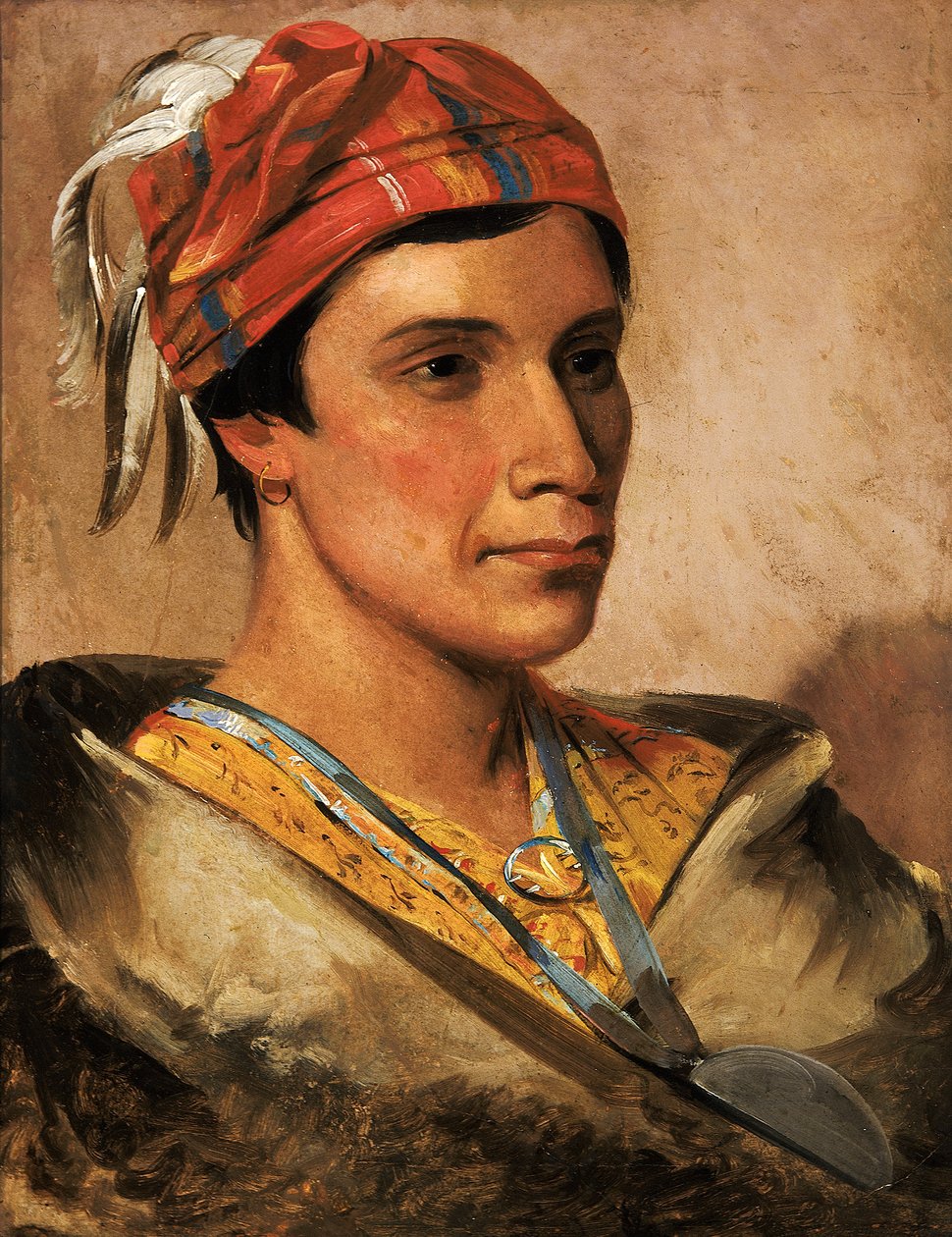 Pain, chef de la tribu, 1831 - George Catlin