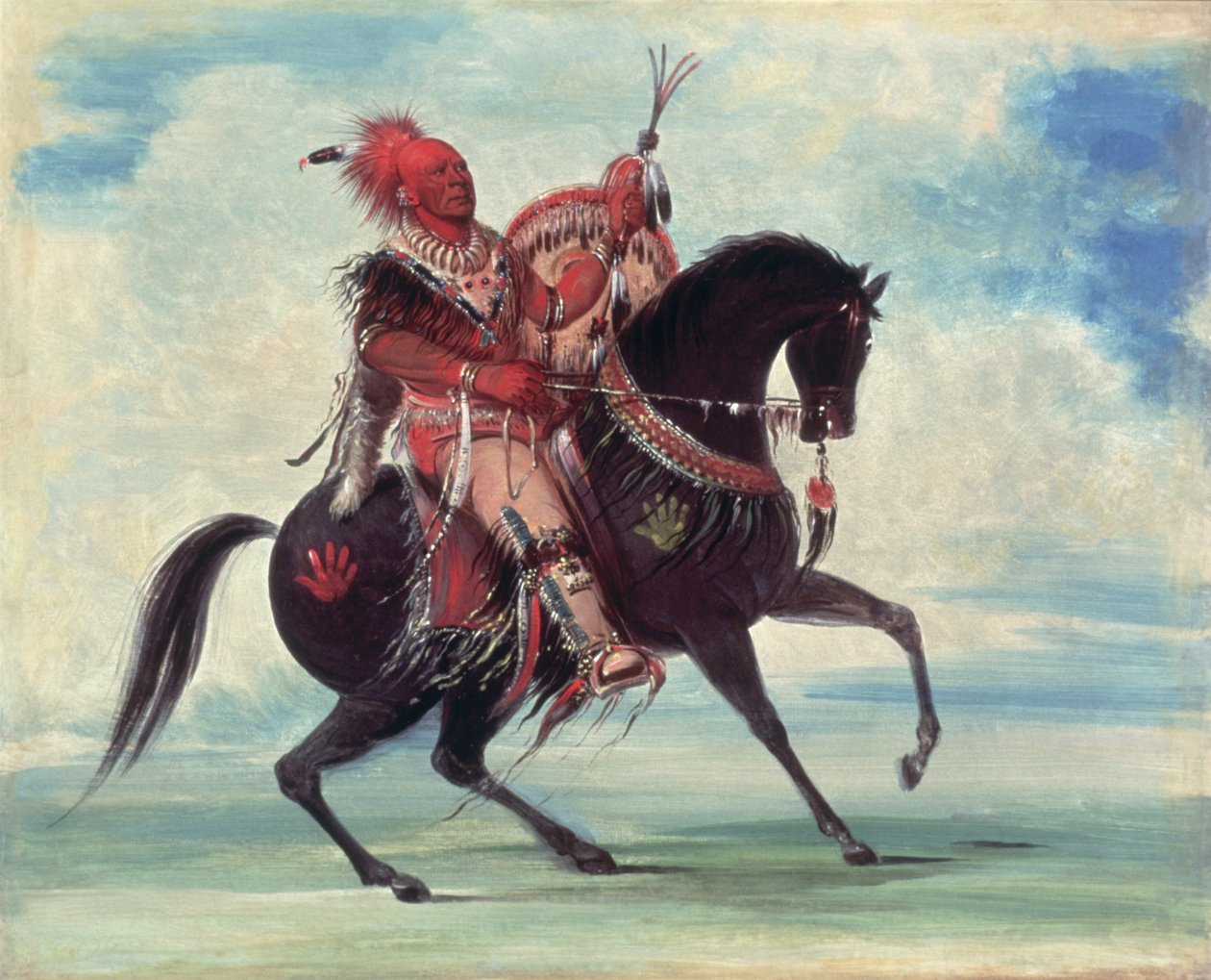 Chef Keokuk - George Catlin