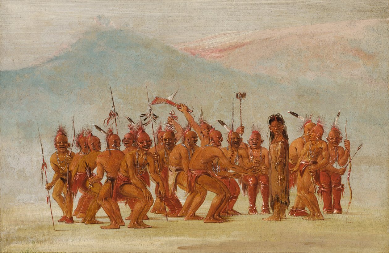 Danse au Berdash, 1835-1837 - George Catlin