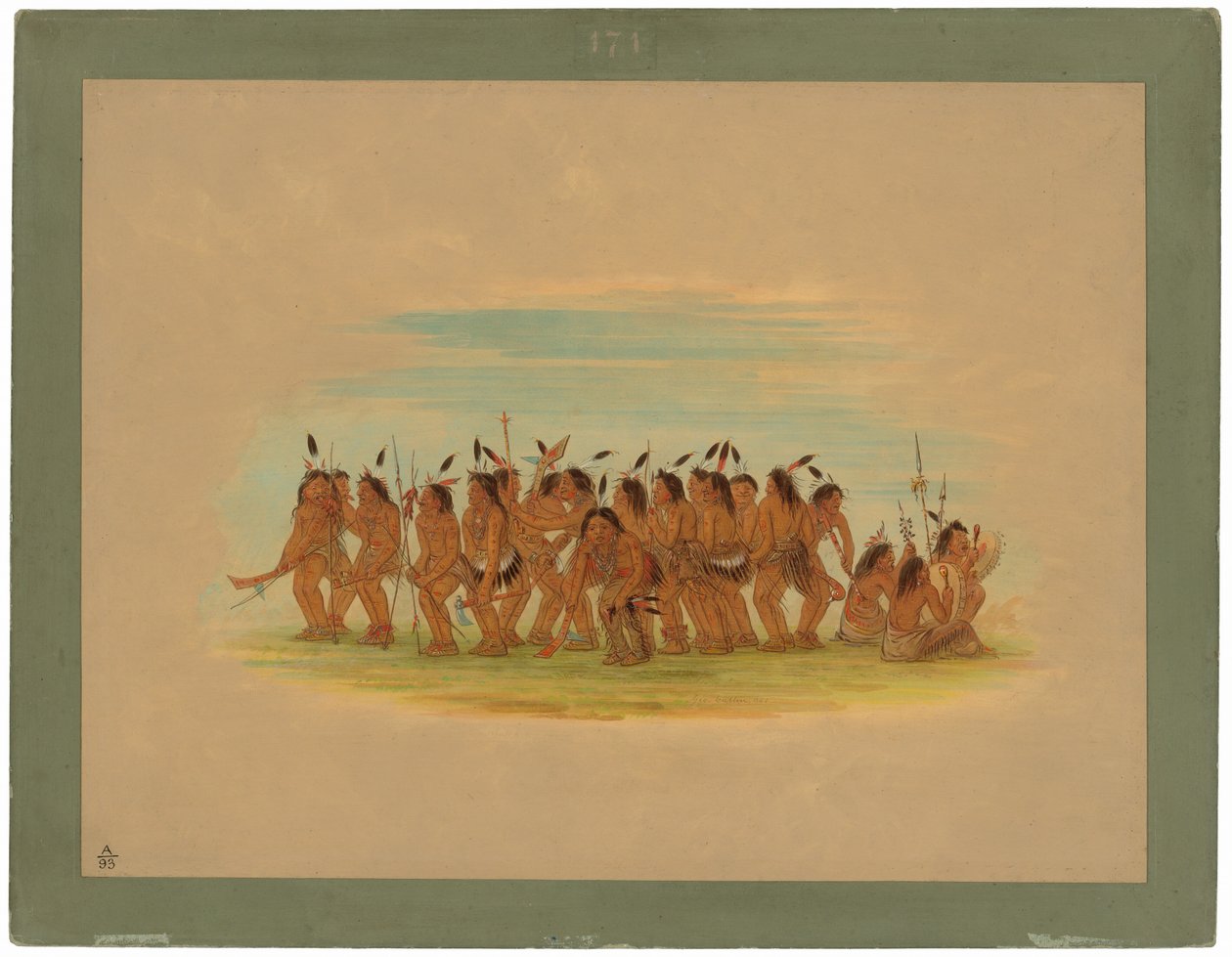 Danse du chien - Sioux - George Catlin