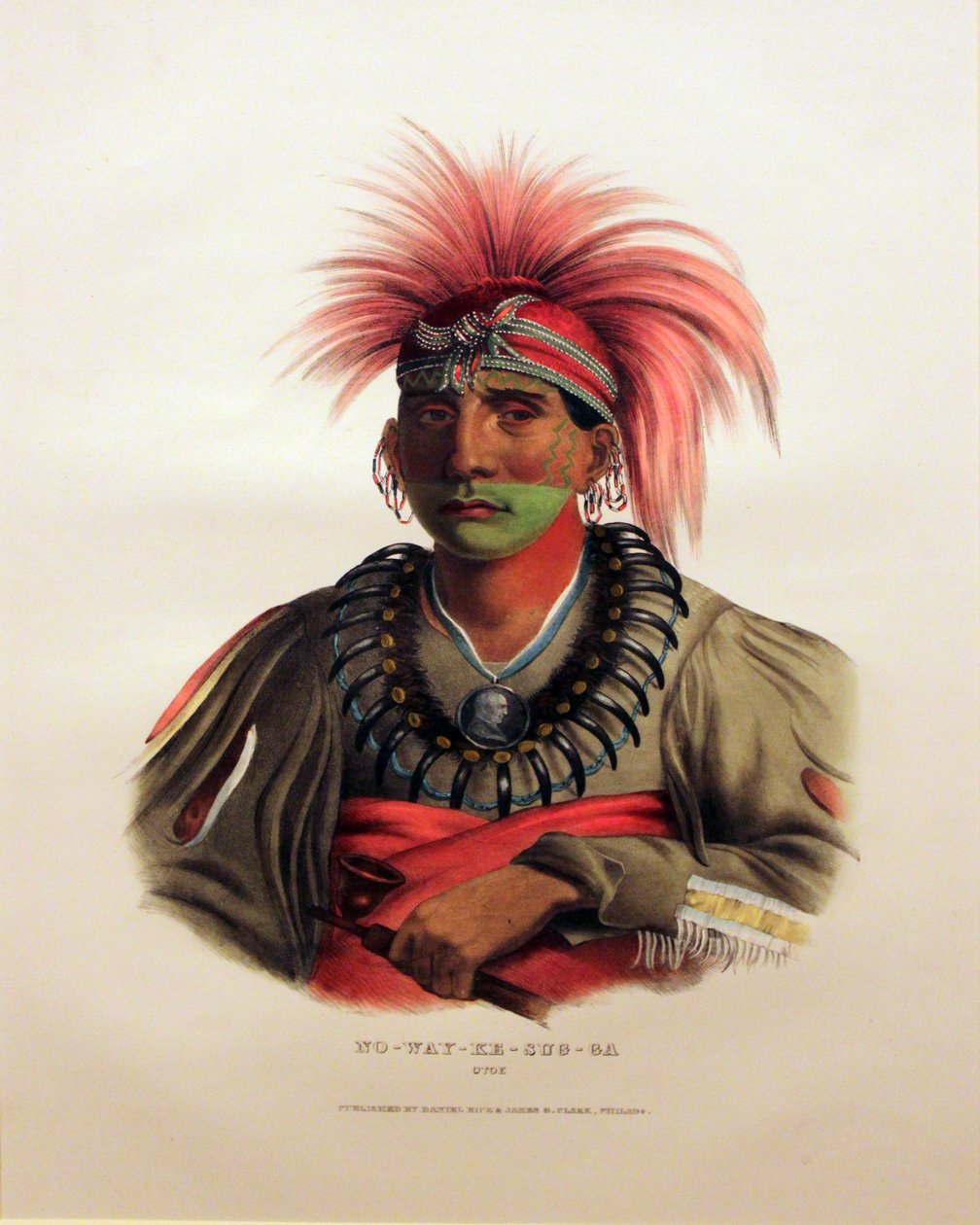 No-Way-Ke-Sug-Ga, Otoe - George Catlin