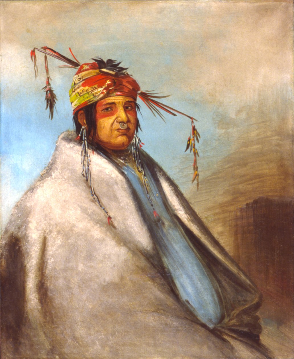 Non-on-dá-gon, un chef - George Catlin
