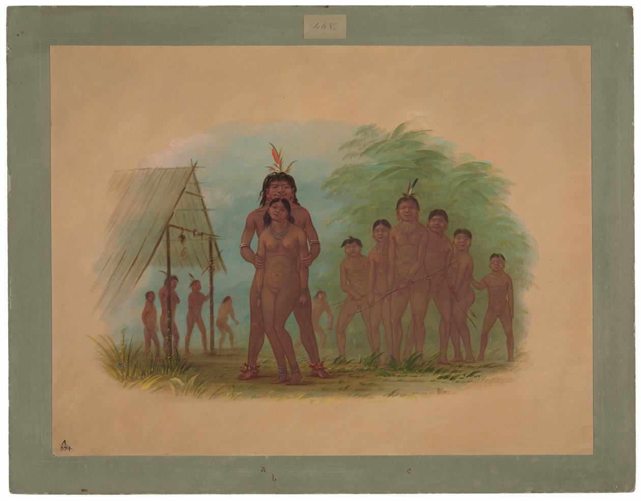 Indiens Orejona - George Catlin
