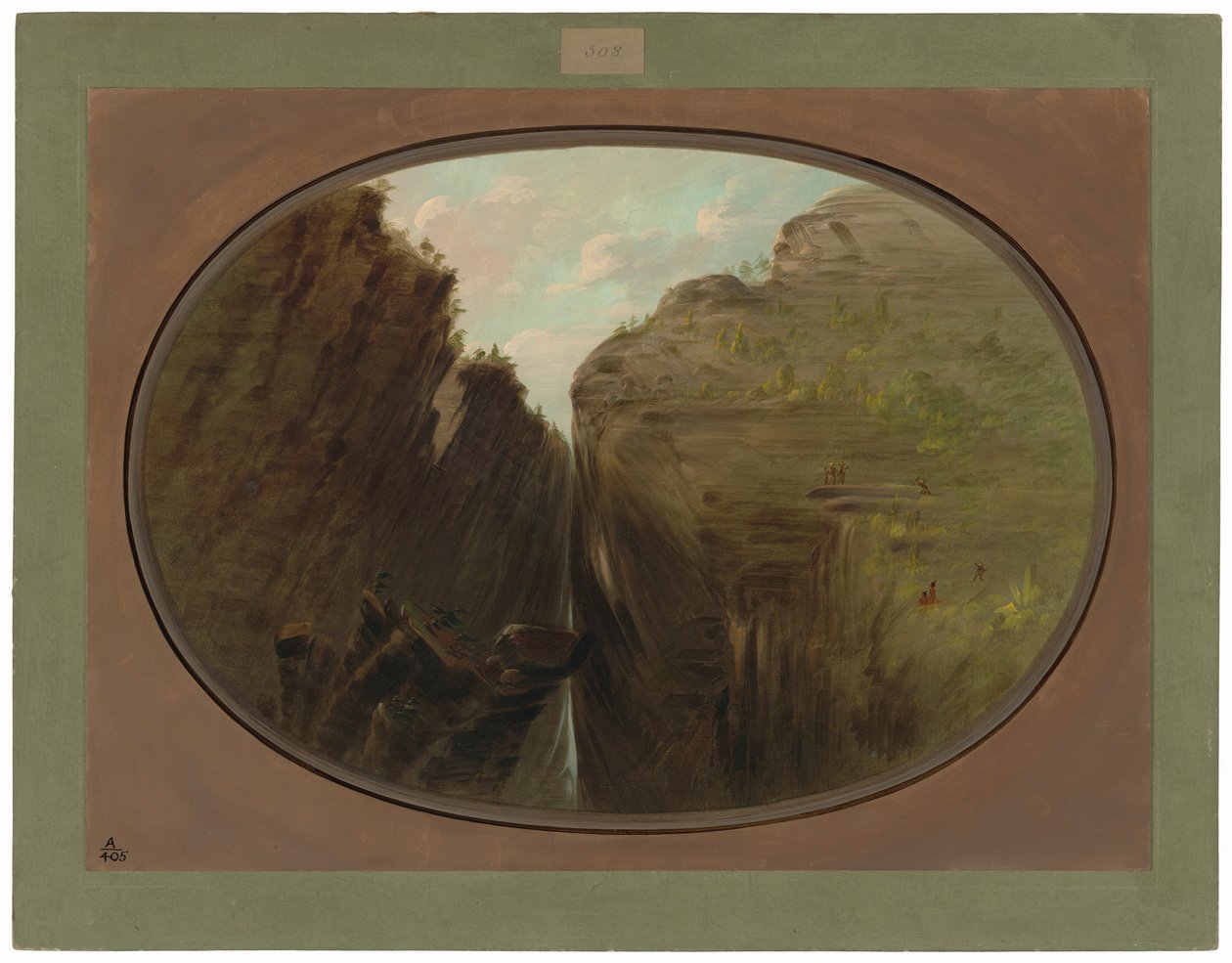 La crevasse du scarabée - George Catlin