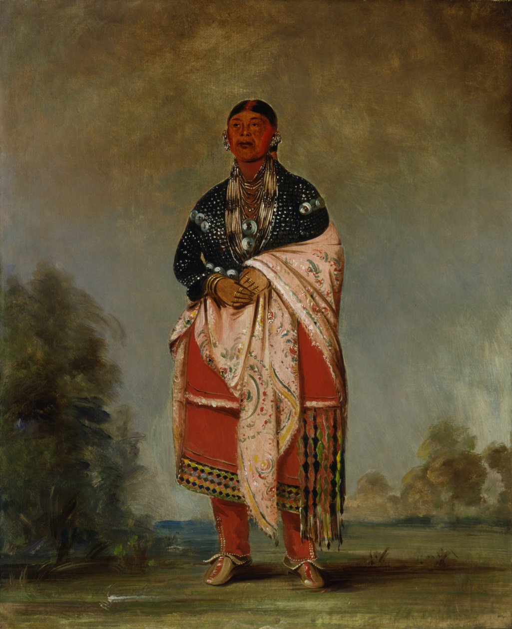 Épouse de Kee-o-kúk, 1835 - George Catlin