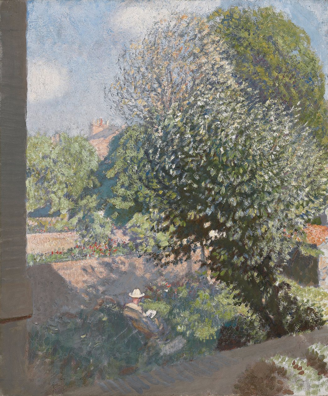 Un Coin Ombragé - George Clausen