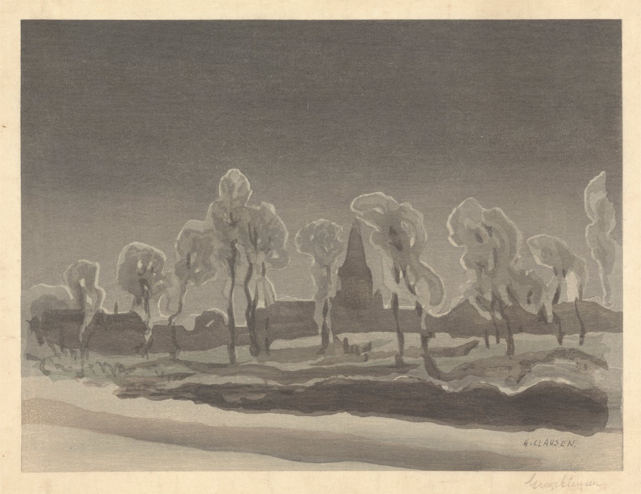 Camblain-l’Abbé - George Clausen