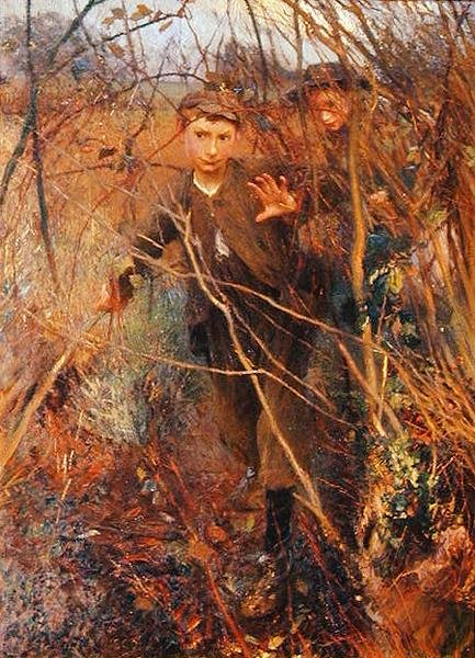 Trou dans la haie - George Clausen