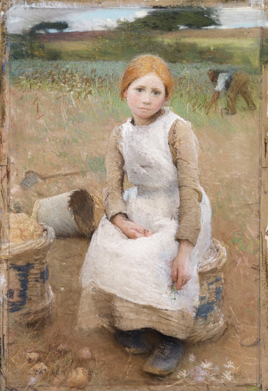 Petite rose - George Clausen