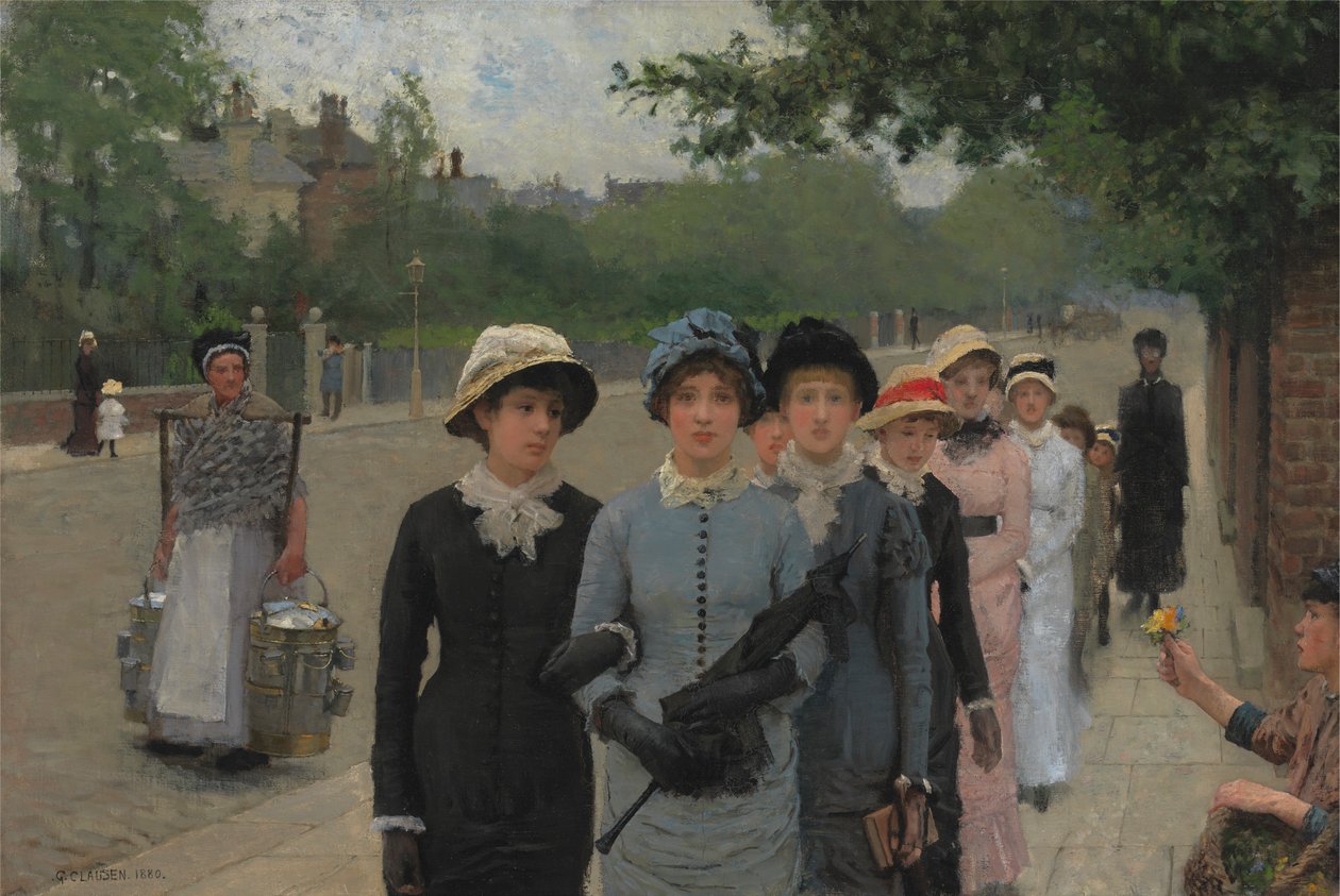 Écolières - George Clausen