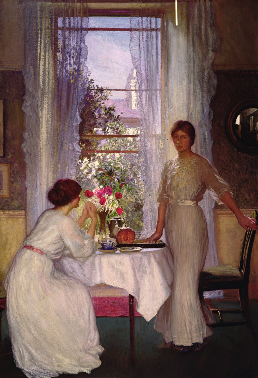 La fenêtre - George Clausen