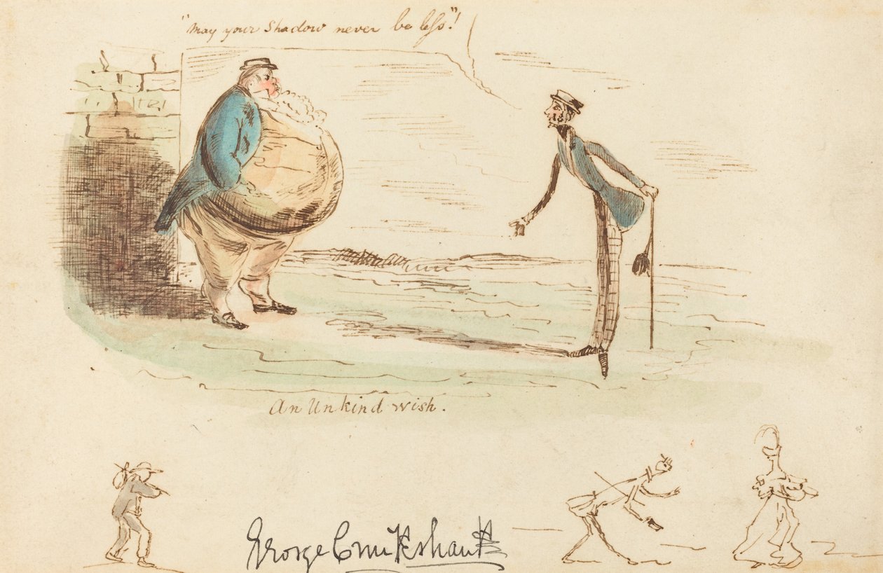 Un souhait cruel - George Cruikshank
