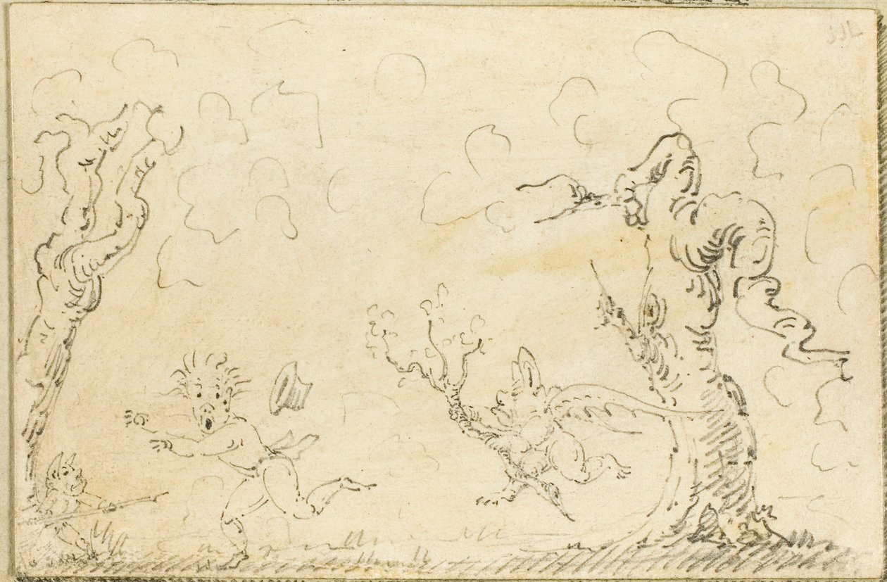Scène comique - George Cruikshank