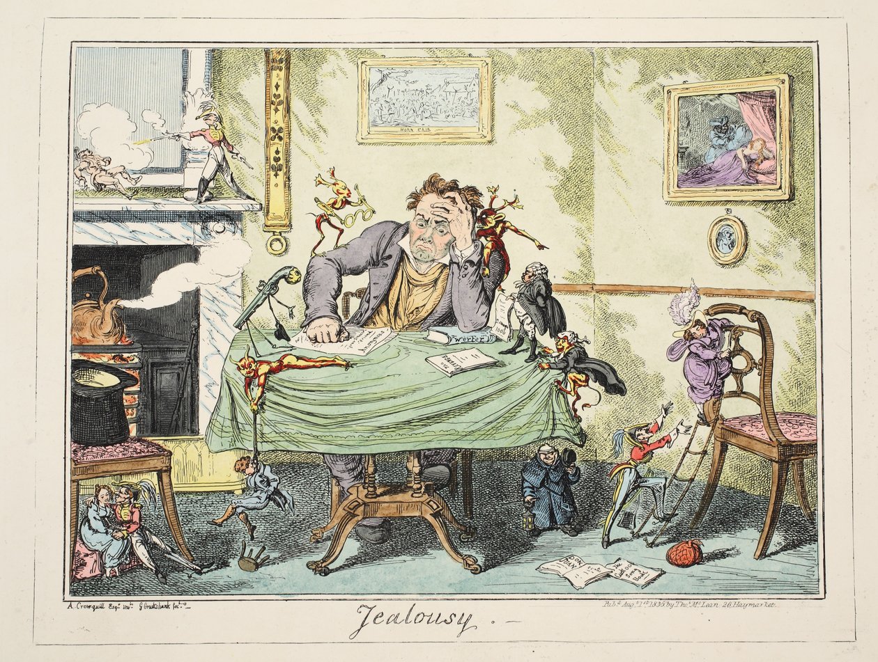 Jalousie - George Cruikshank