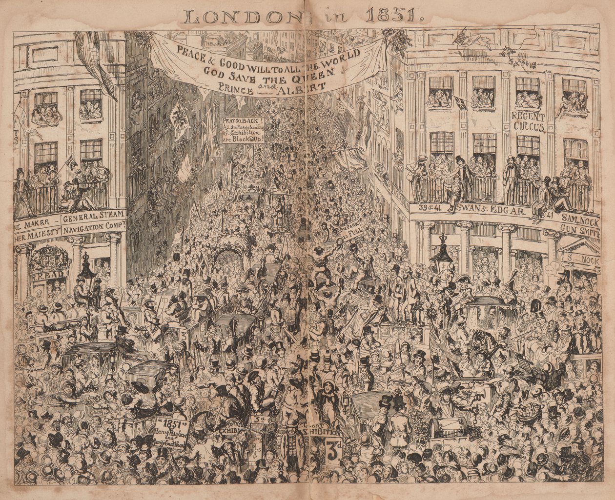 Londres - George Cruikshank