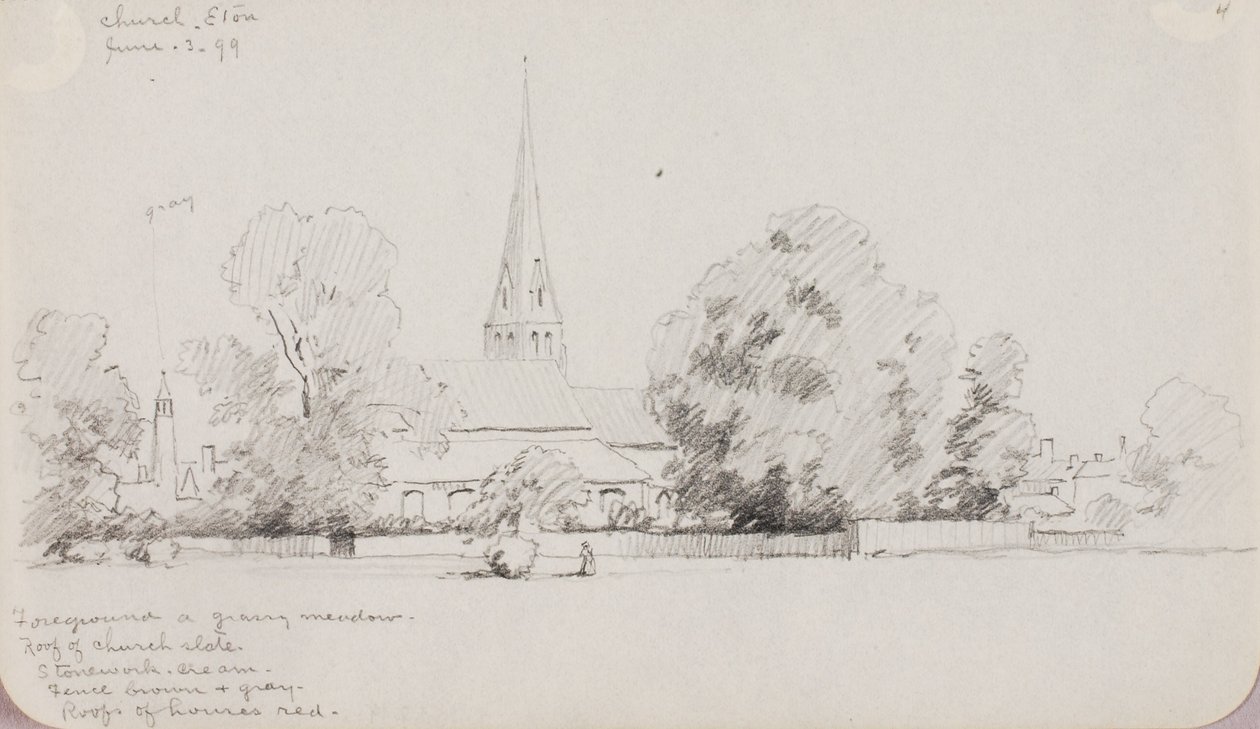Église, Eton - George Elbert Burr