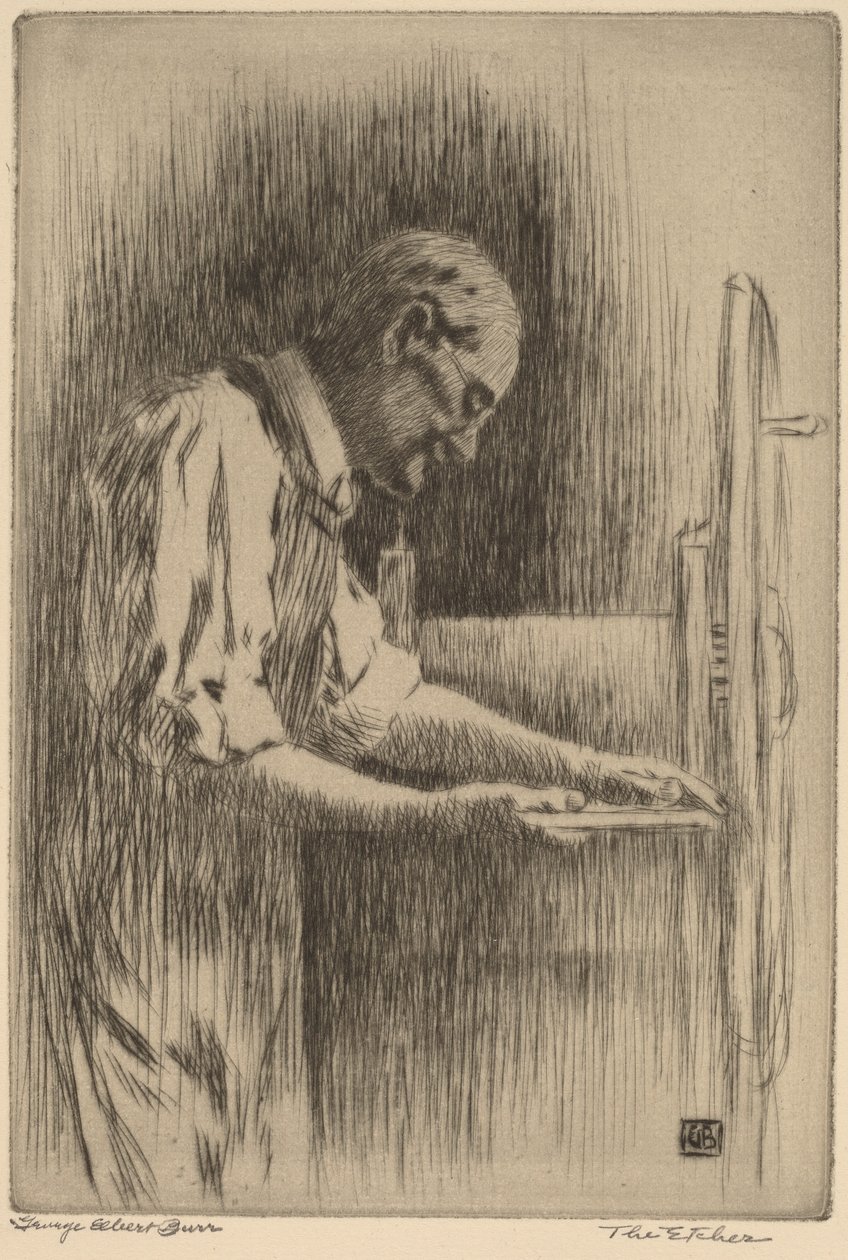 Le graveur - George Elbert Burr