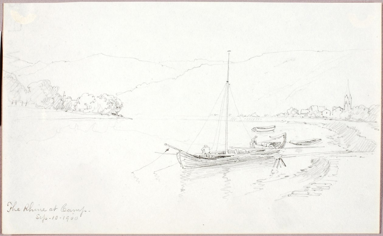 Le Rhin au camp - George Elbert Burr