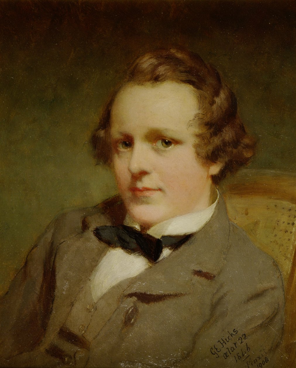 Autoportrait, 1846 - George Elgar Hicks