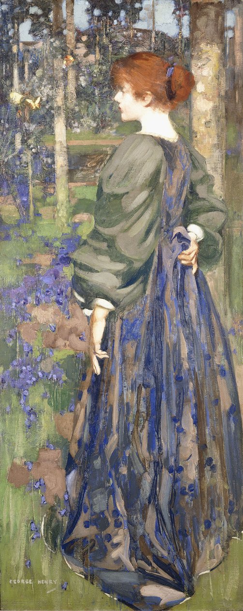 Dans le bois de jacinthes - George F. Henry