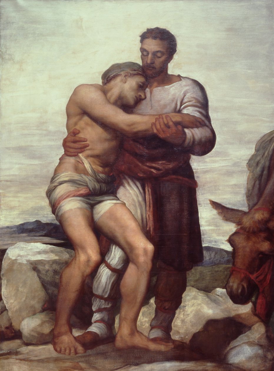 Le Bon Samaritain - George Frederic Watts