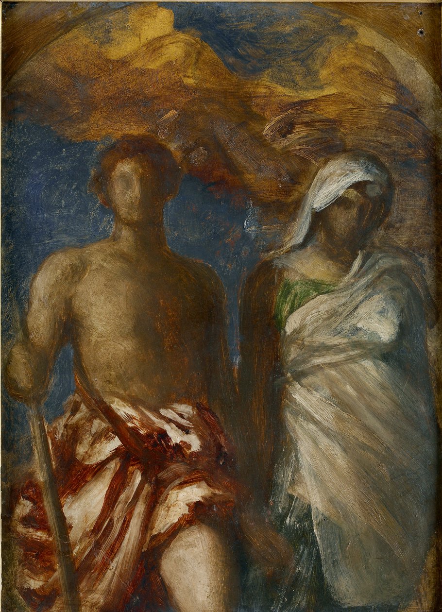 Le Temps et la Mort, vers 1868 - George Frederick Watts