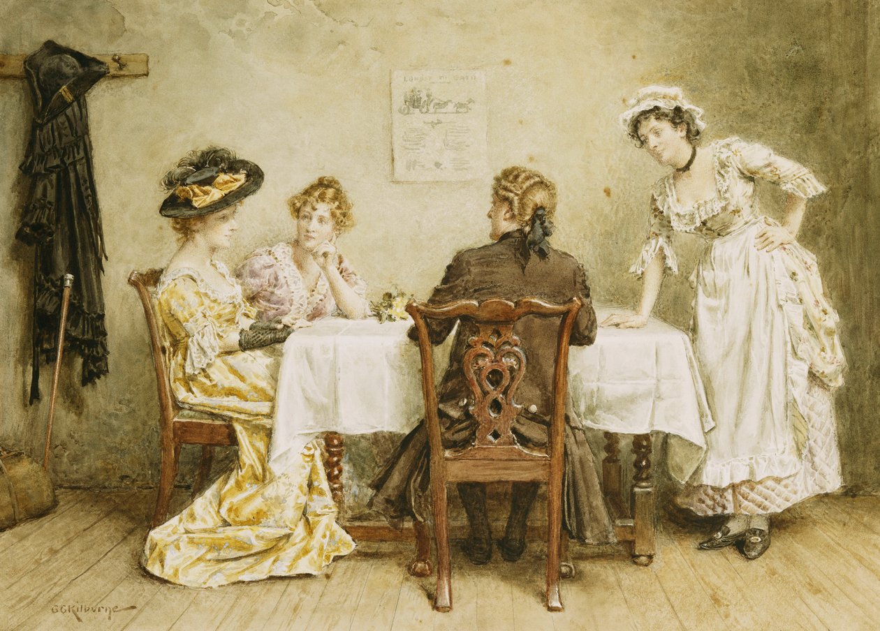 Voyageurs - George Goodwin Kilburne