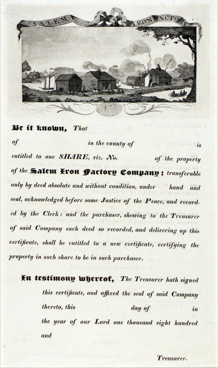 Partager : Usine sidérurgique de Salem - George Graham