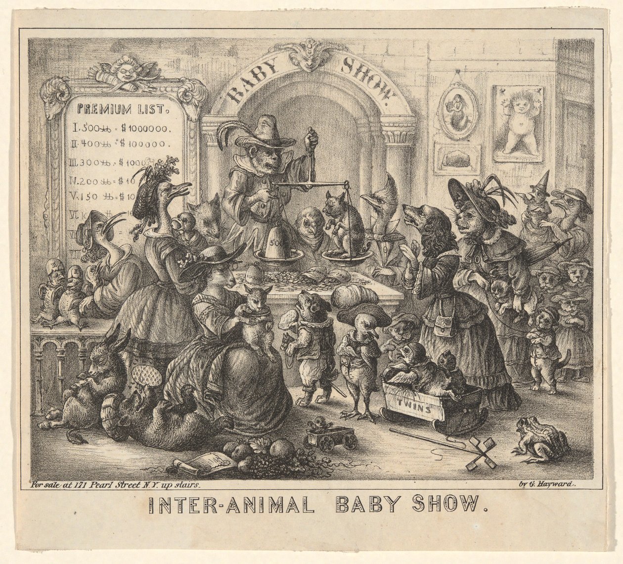 Exposition de bébés inter-animaux - George Hayward