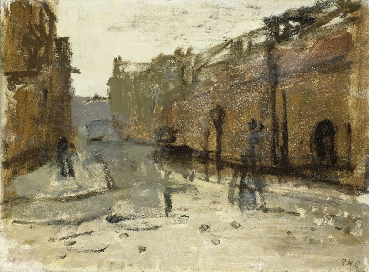 La Baan à Rotterdam - George Hendrik Breitner