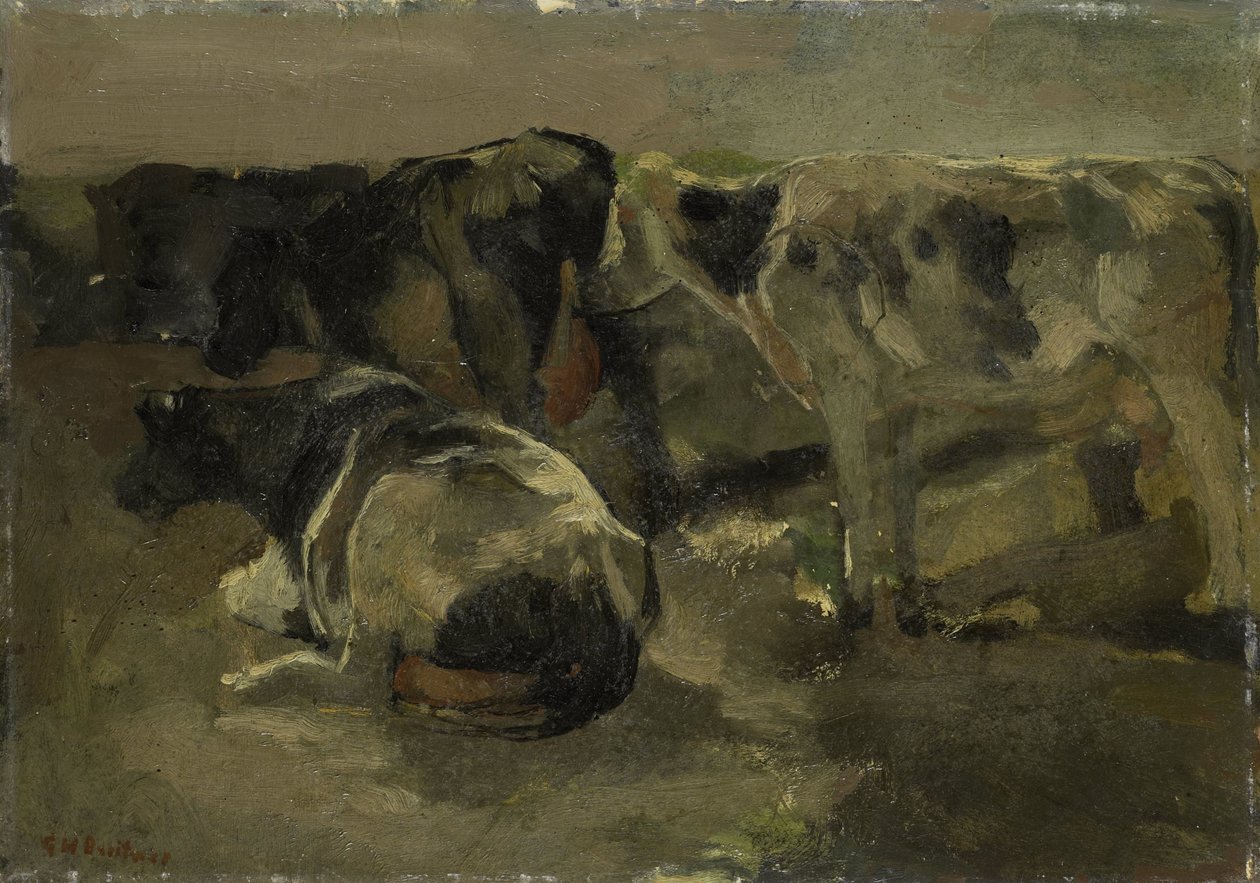 Quatre vaches - George Hendrik Breitner