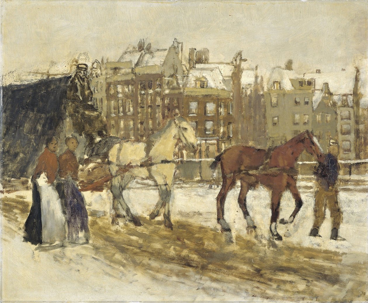 Le Rokin, Amsterdam - George Hendrik Breitner