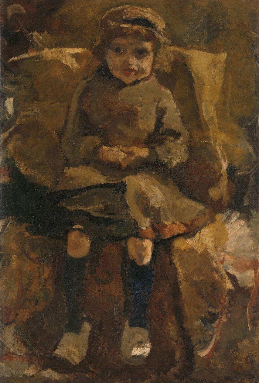 Les sabots en bois - George Hendrik Breitner