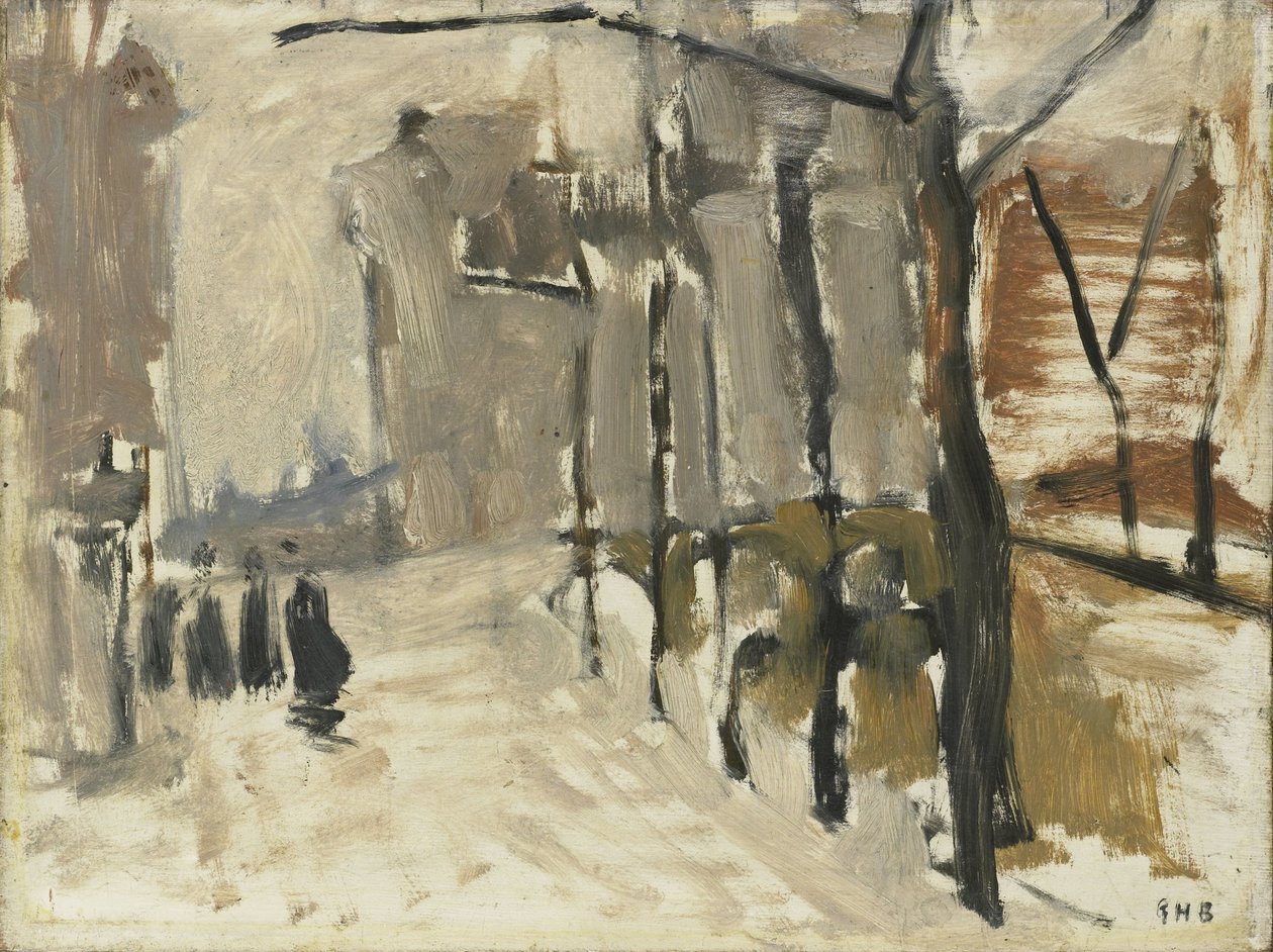 Vue à La Haye (?) - George Hendrik Breitner