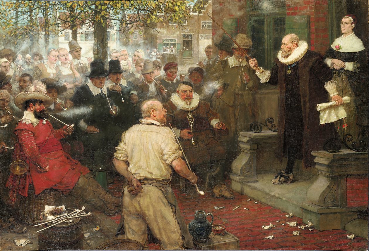La Rébellion des fumeurs - George Henry Boughton