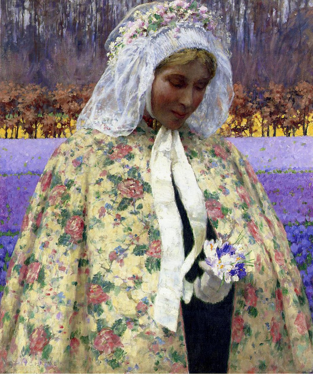 Pâques, une mariée en Brabant, c.1904 - George Hitchcock